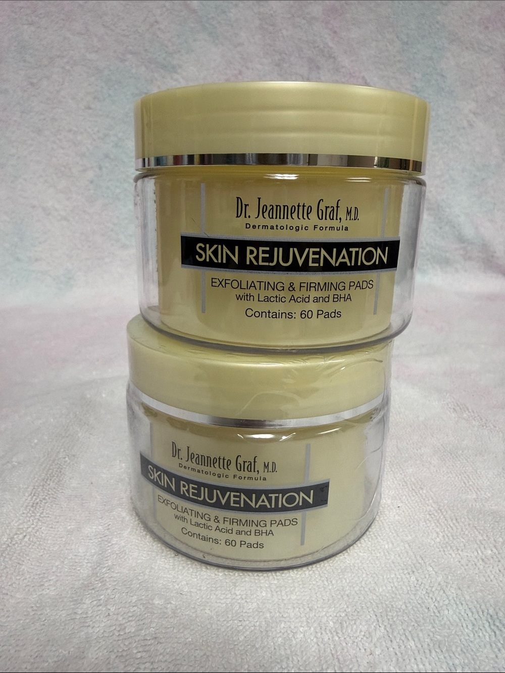 Dr. Jeannette Graf, MD - Skin Rejuvenation Exfoliating & Firming Pads - New